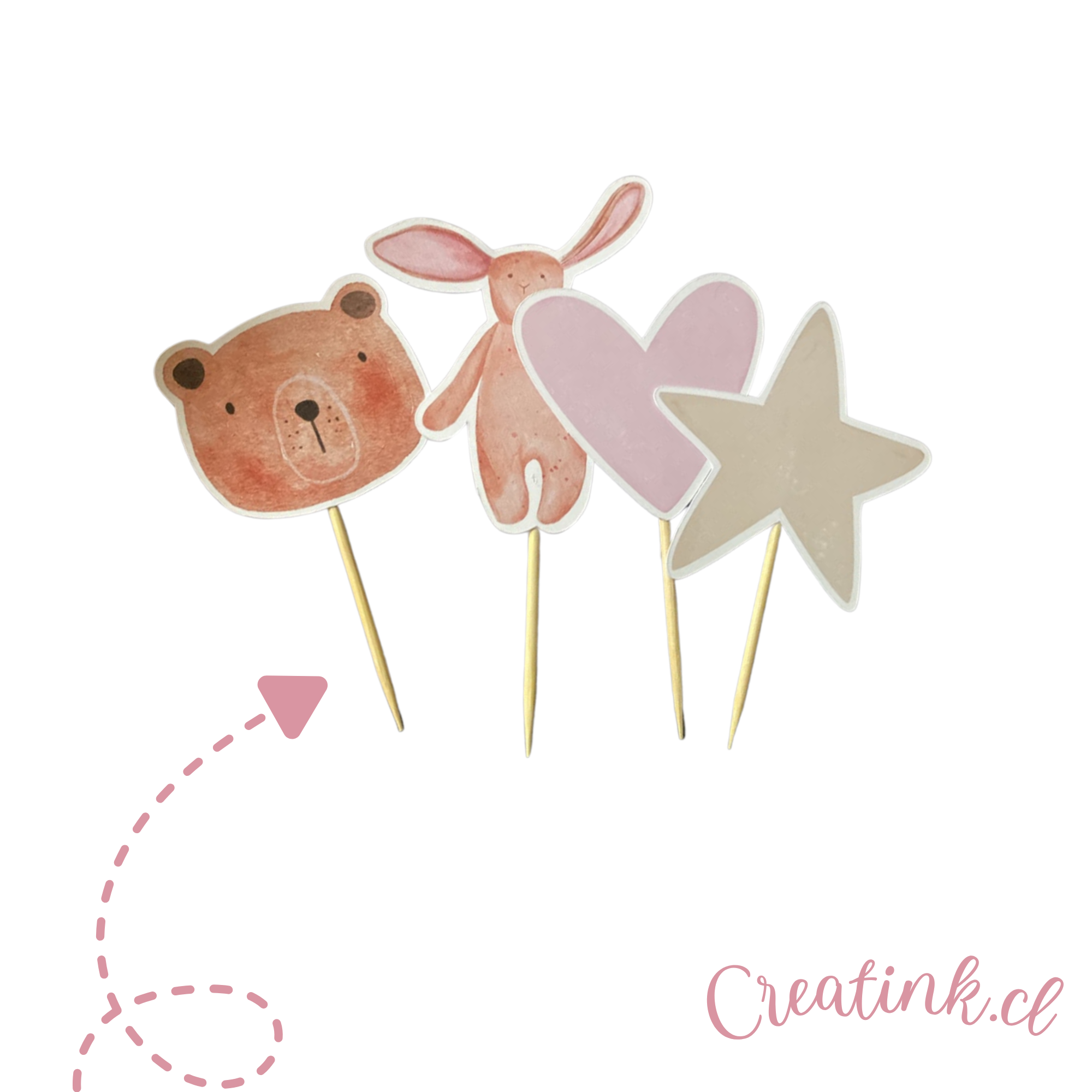 Toppers para cupcakes — foto 1